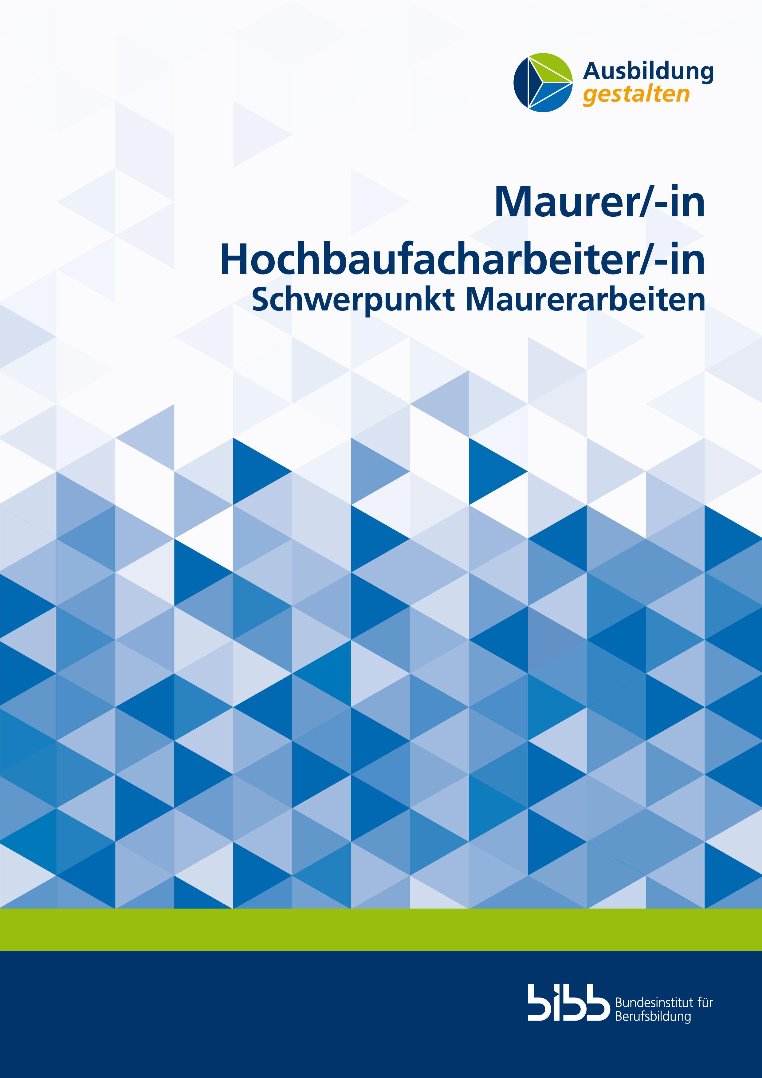 Vorderes Coverbild Maurer/Maurerin Hochbaufacharbeiter/Hochbaufacharbeiterin