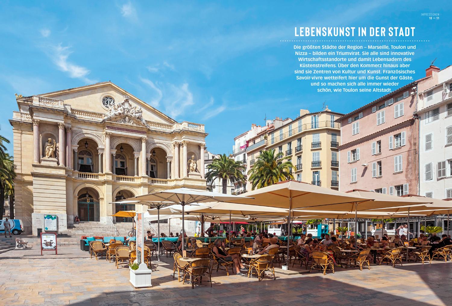 Beispielinhalt (Bild) DUMONT Bildatlas Côte d`Azur