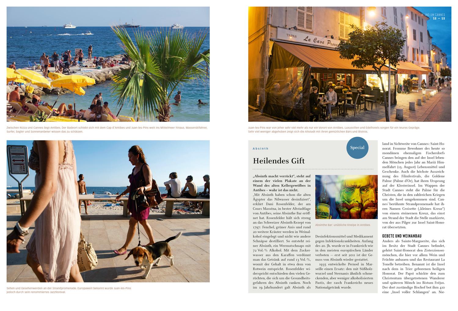 Beispielinhalt (Bild) DUMONT Bildatlas Côte d`Azur
