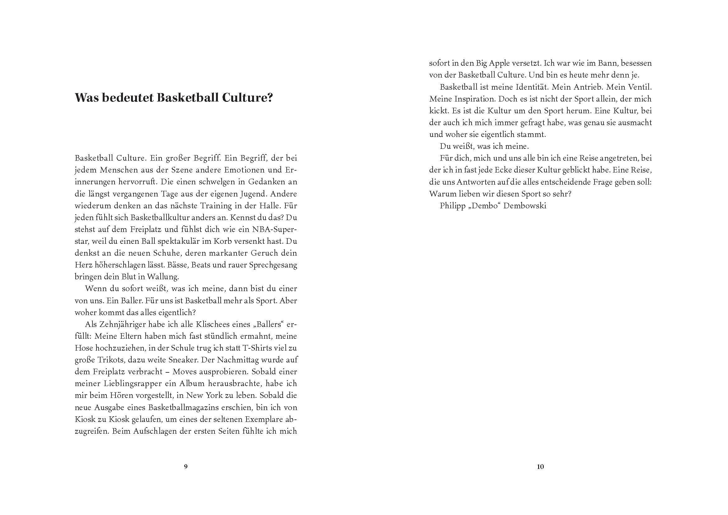 Beispielinhalt (Bild) Basketball Culture