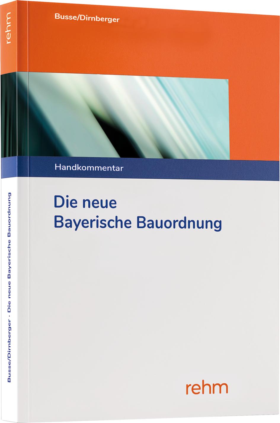 Vorderes Coverbild Die neue Bayerische Bauordnung