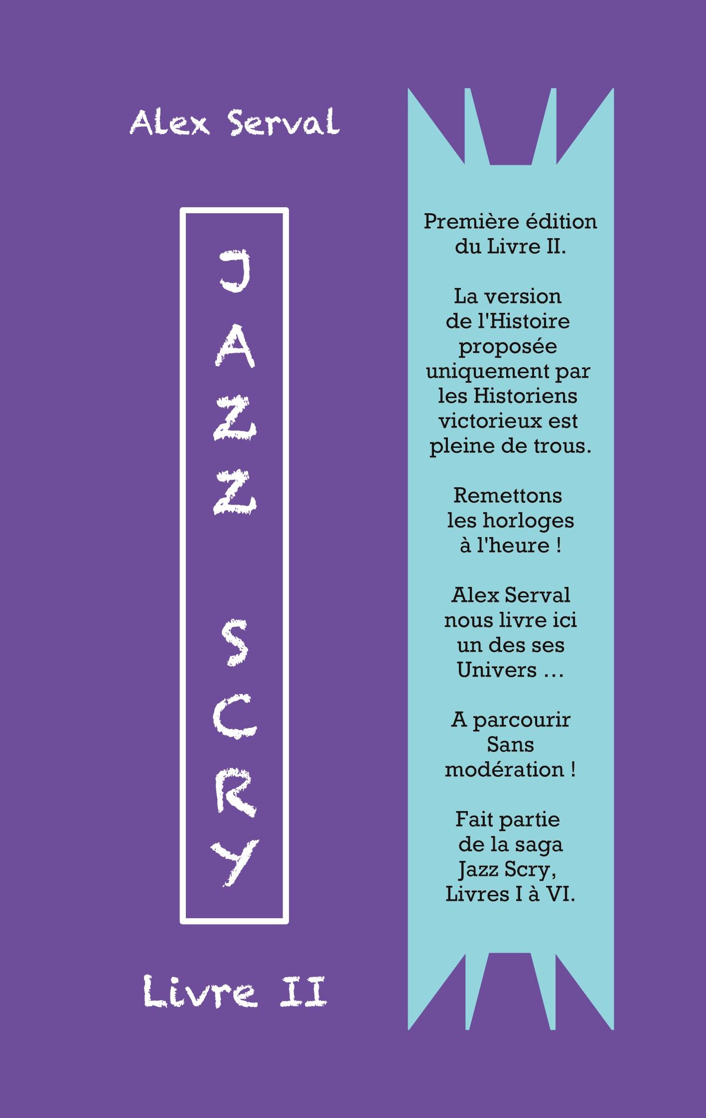 Vorderes Coverbild Jazz Scry : Livre II