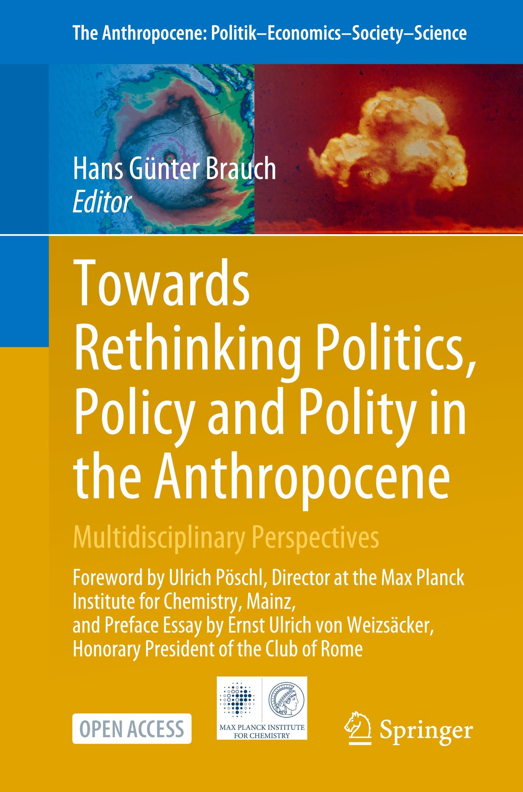 Vorderes Coverbild Towards Rethinking Politics, Policy and Polity in the Anthropocene