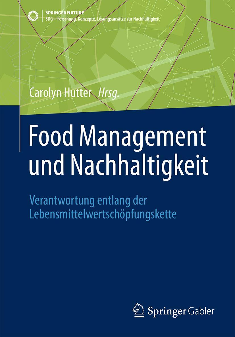 Vorderes Coverbild Food Management und Nachhaltigkeit