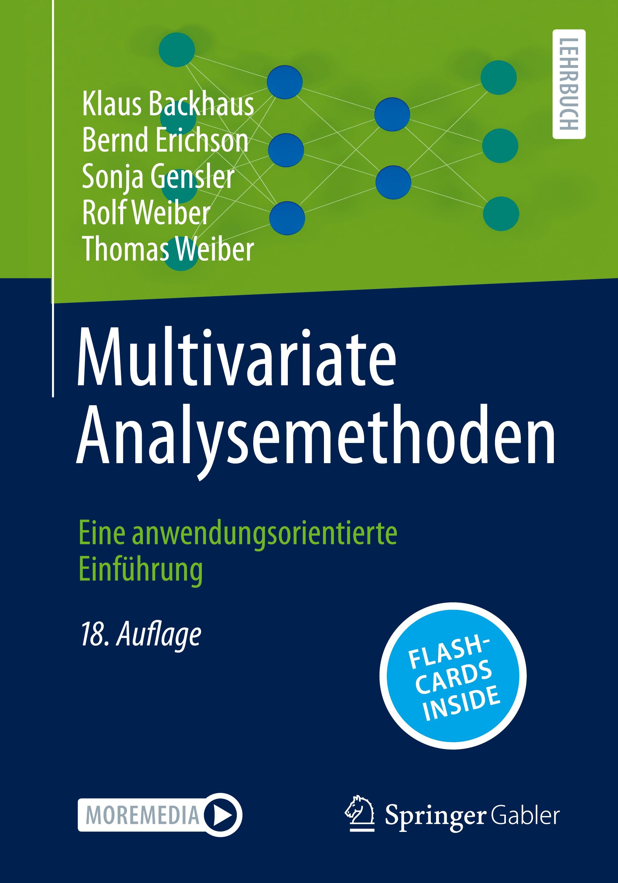 Vorderes Coverbild Multivariate Analysemethoden