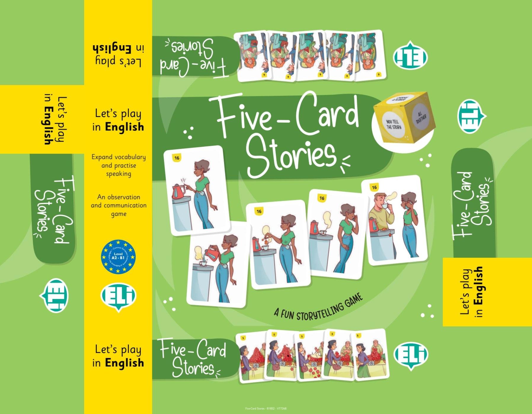 Vorderes Coverbild Five-Card Stories