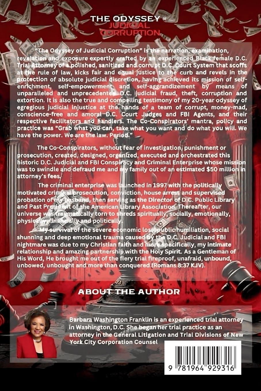 Rückseitencover The Odyssey of Judicial Corruption