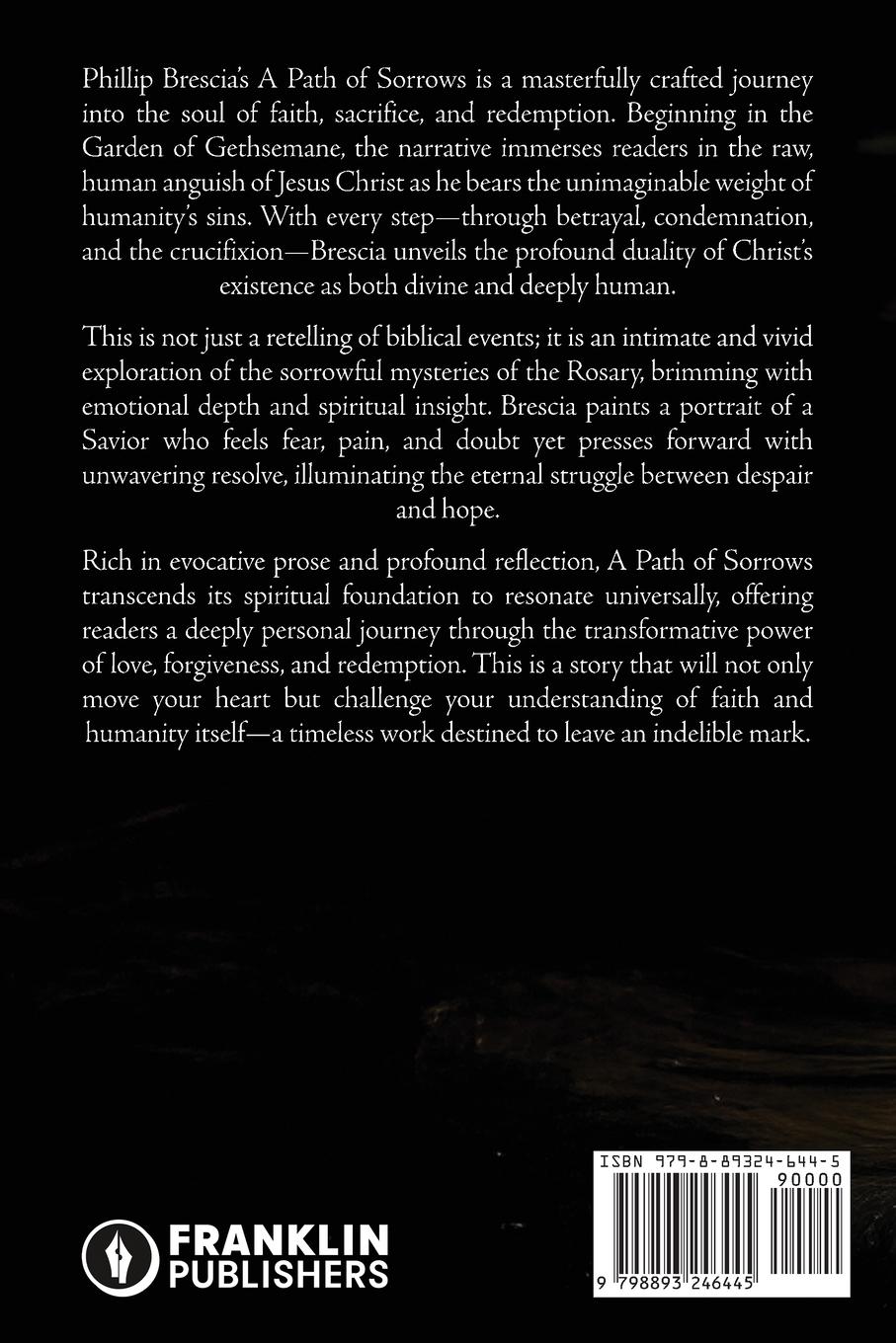 Rückseitencover A Path of Sorrows