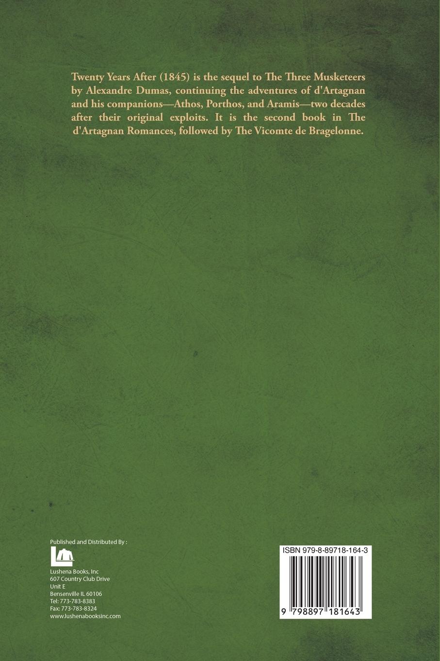 Rückseitencover Twenty Years After