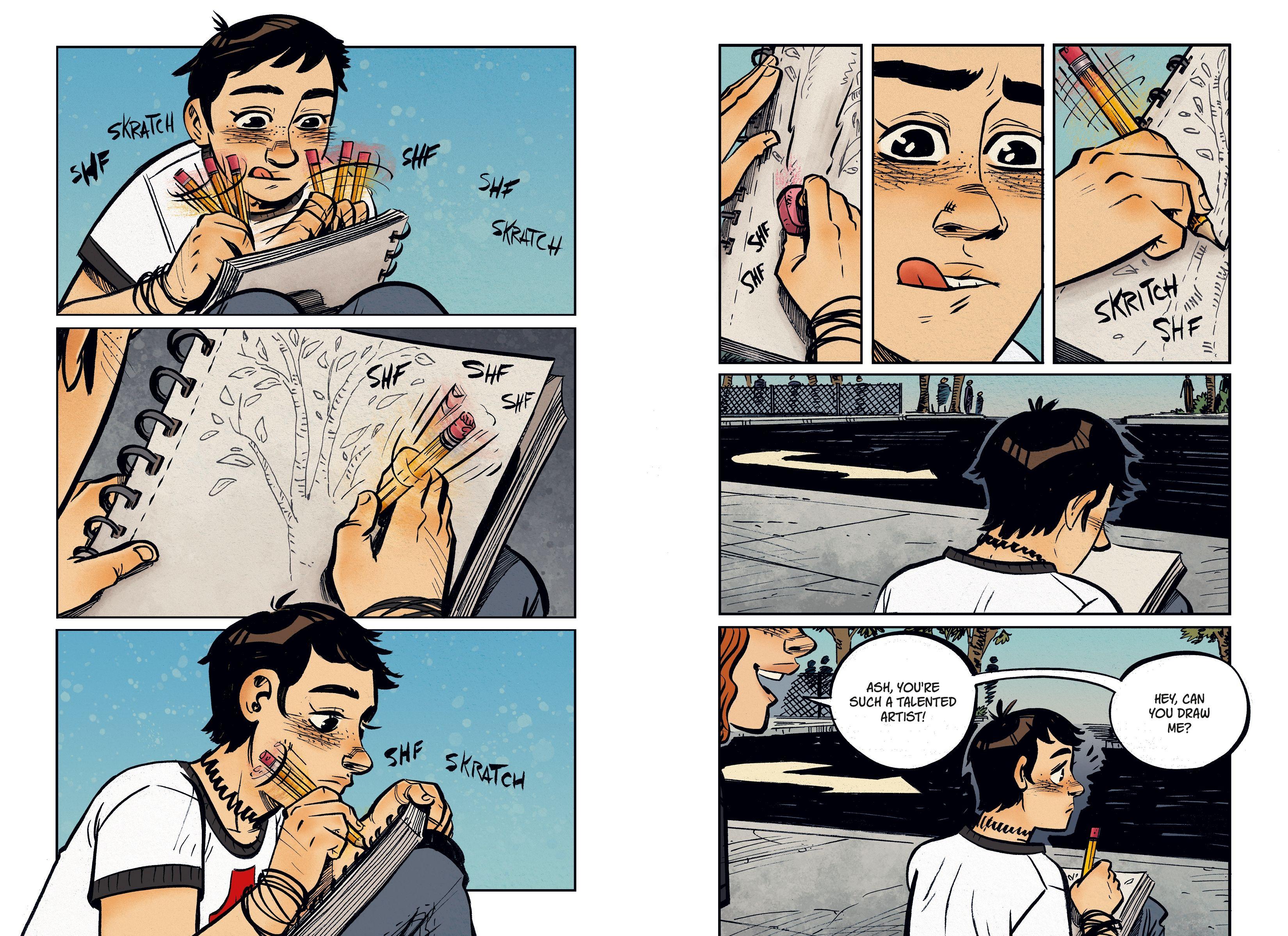 Beispielinhalt (Bild) Inbetweens