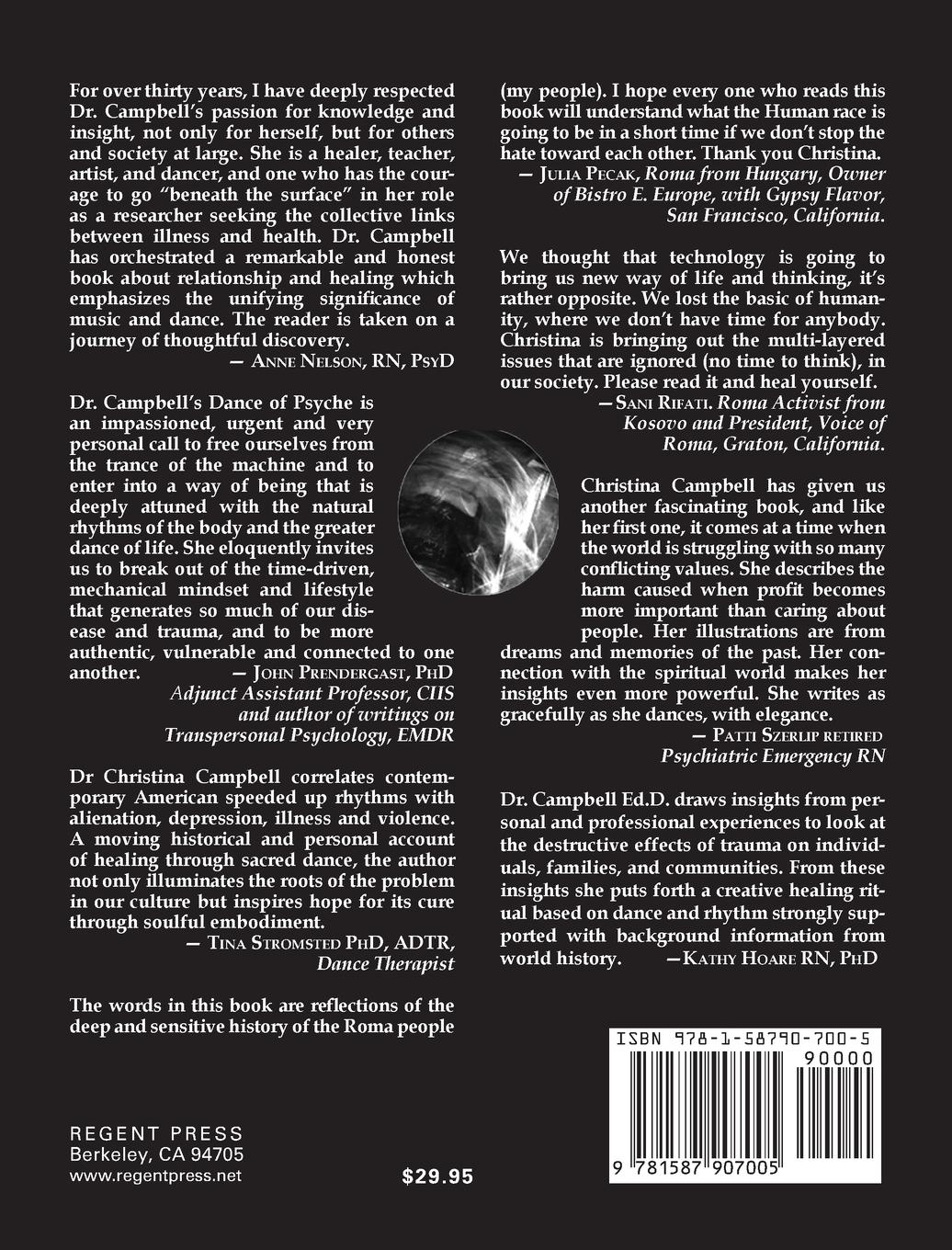 Rückseitencover MYTHOS Dance of Psyche / Rhythm of Consciousness