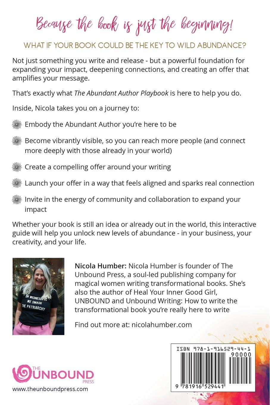 Rückseitencover The Abundant Author Playbook