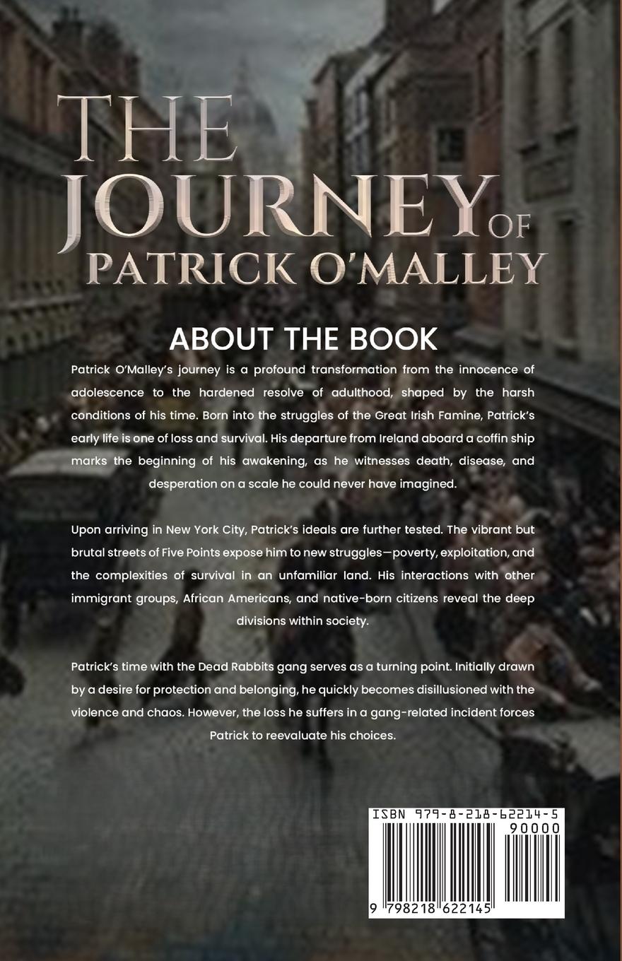 Rückseitencover The Journey of Patrick O'Malley