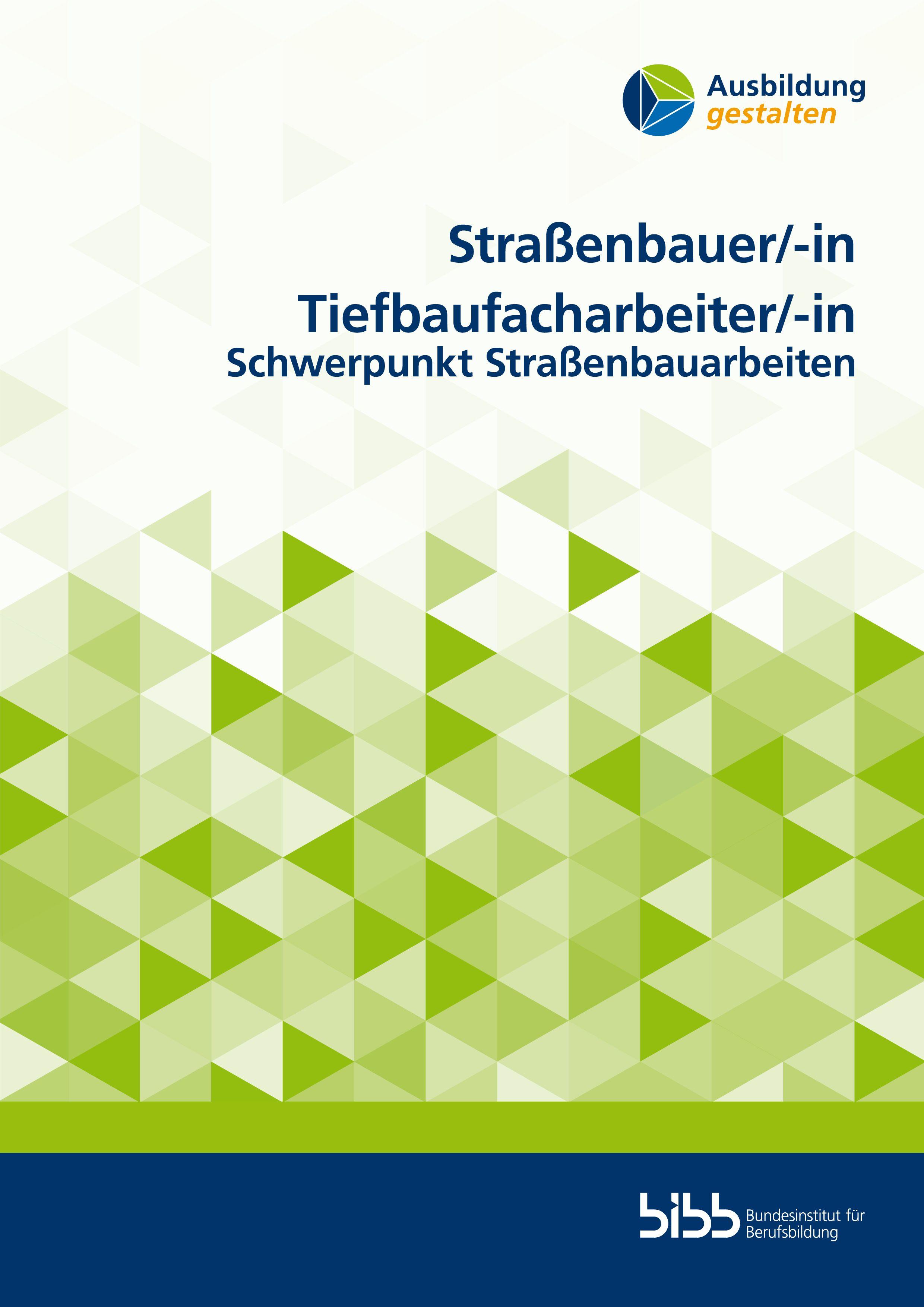 Vorderes Coverbild Straßenbauer/StraßenbauerinTiefbaufacharbeiter/Tiefbaufacharbeiterin
