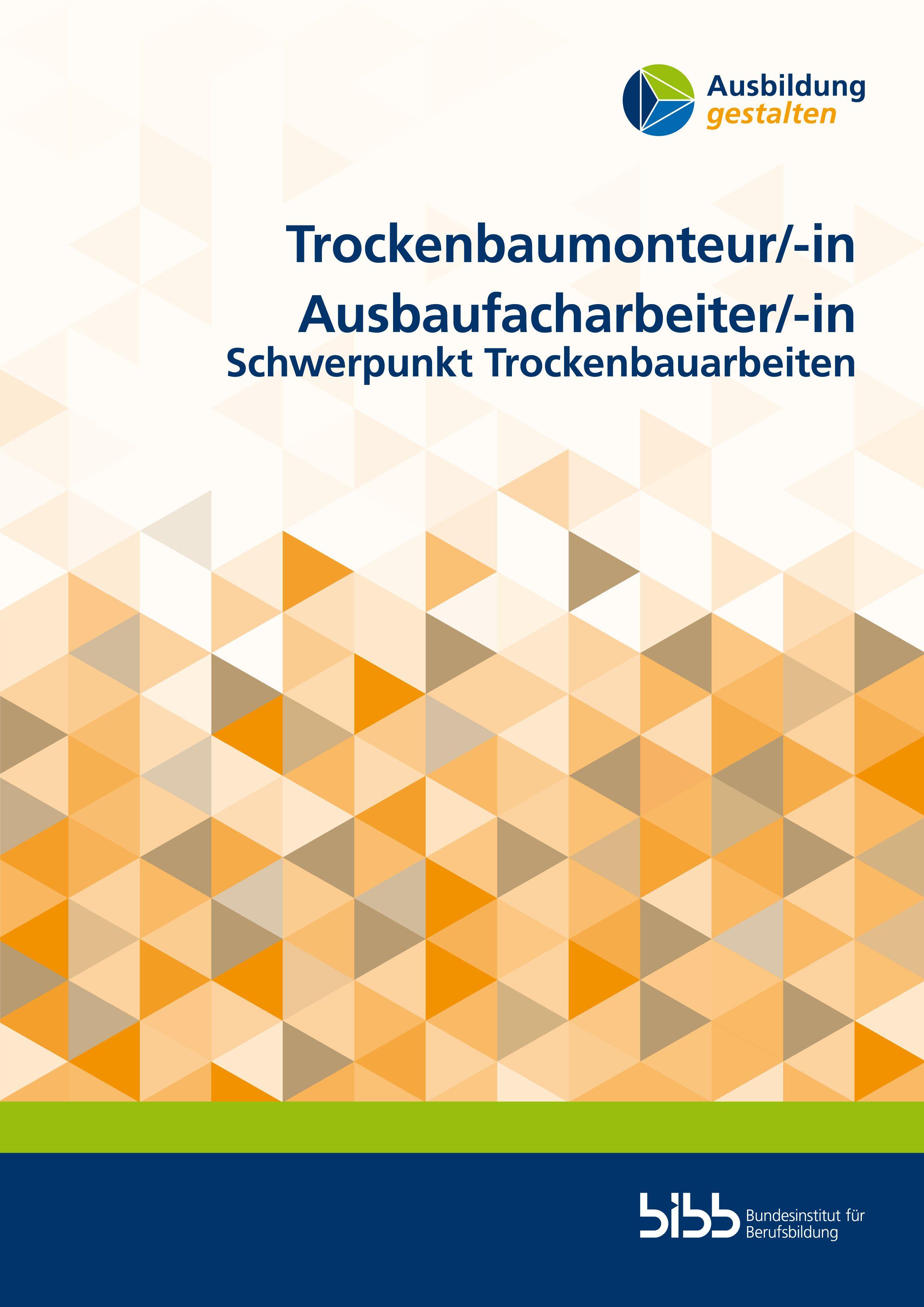 Vorderes Coverbild Trockenbaumonteur/Trockenbaumonteurin Ausbaufacharbeiter/Ausbaufacharbeiterin