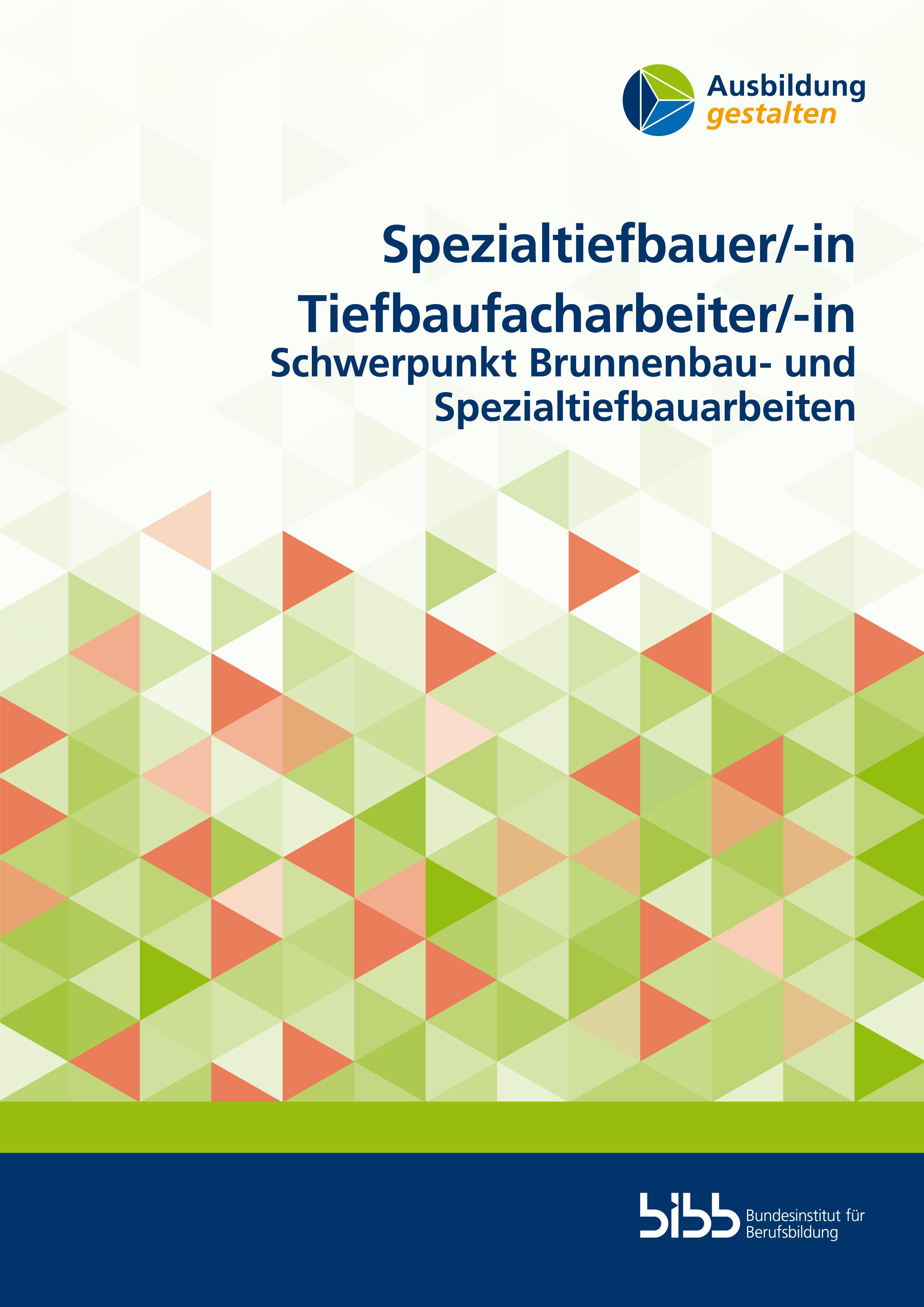 Vorderes Coverbild Spezialtiefbauer/SpezialtiefbauerinTiefbaufacharbeiter/Tiefbaufacharbeiterin