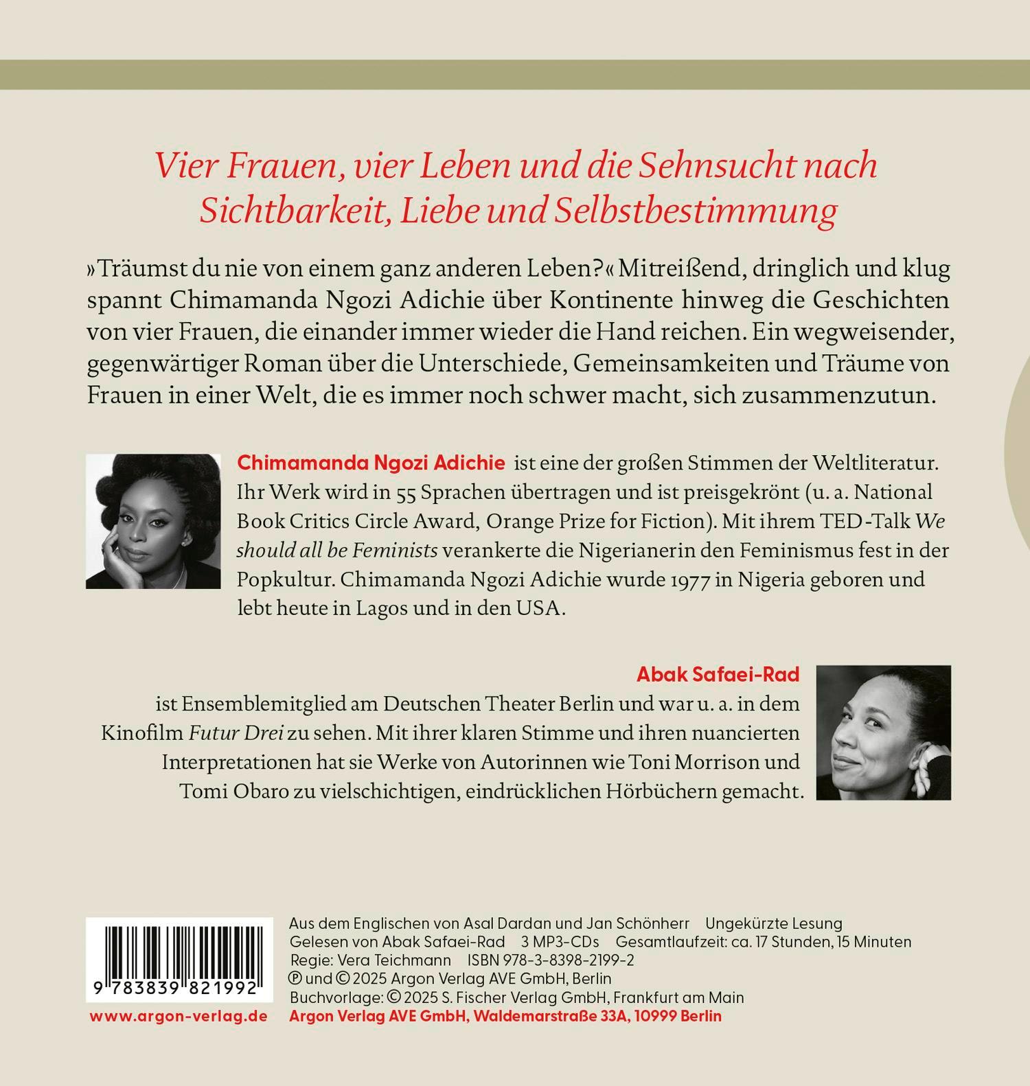 Rückseitencover Dream Count