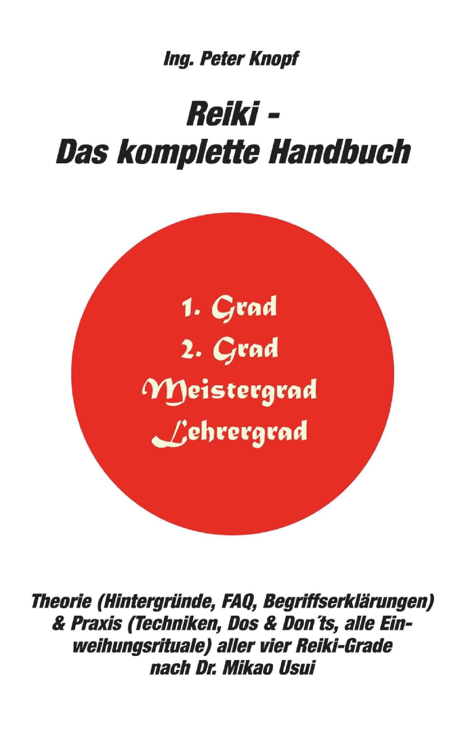 Vorderes Coverbild Reiki - Das komplette Handbuch
