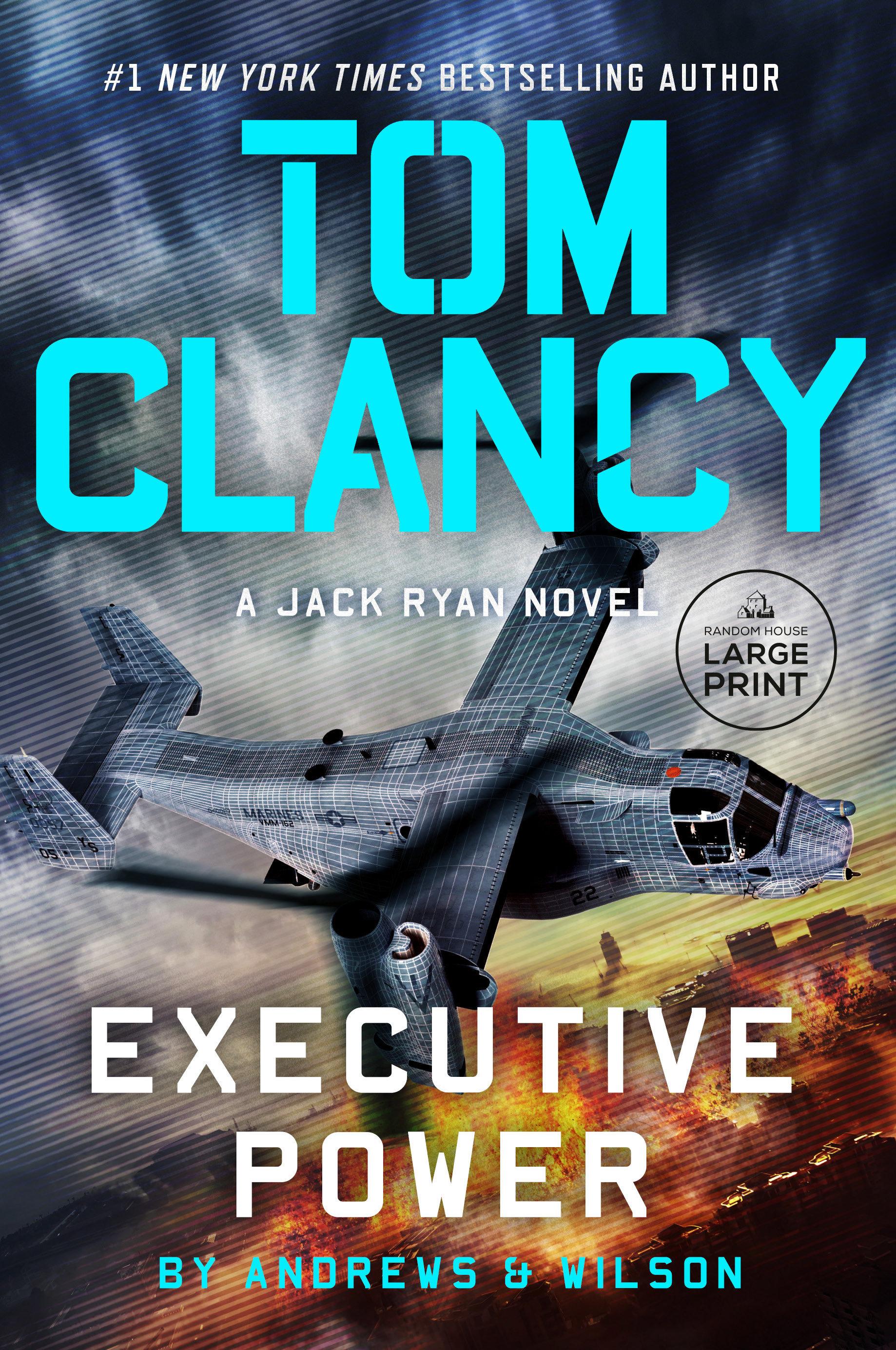 Vorderes Coverbild Tom Clancy Executive Power
