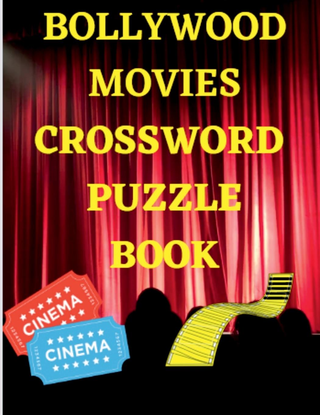 Vorderes Coverbild Bollywood Movies Crossword Puzzle Book