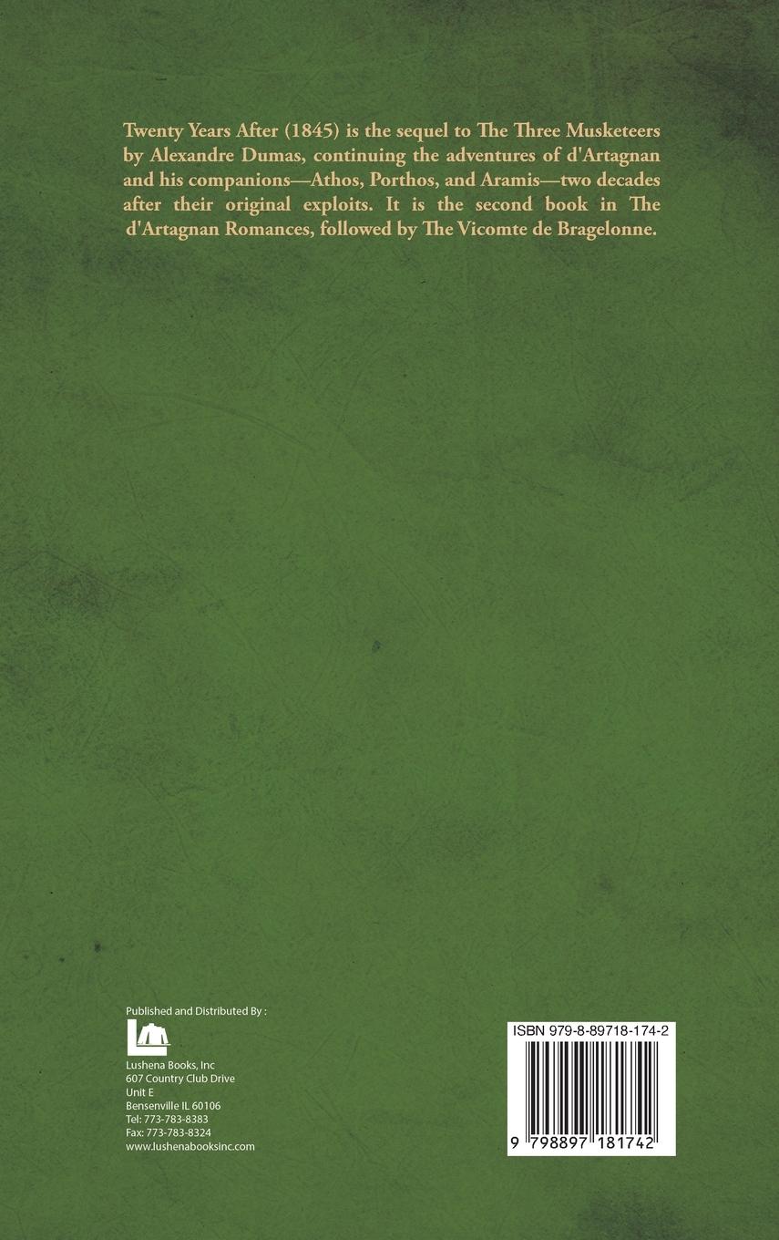 Rückseitencover Twenty Years After