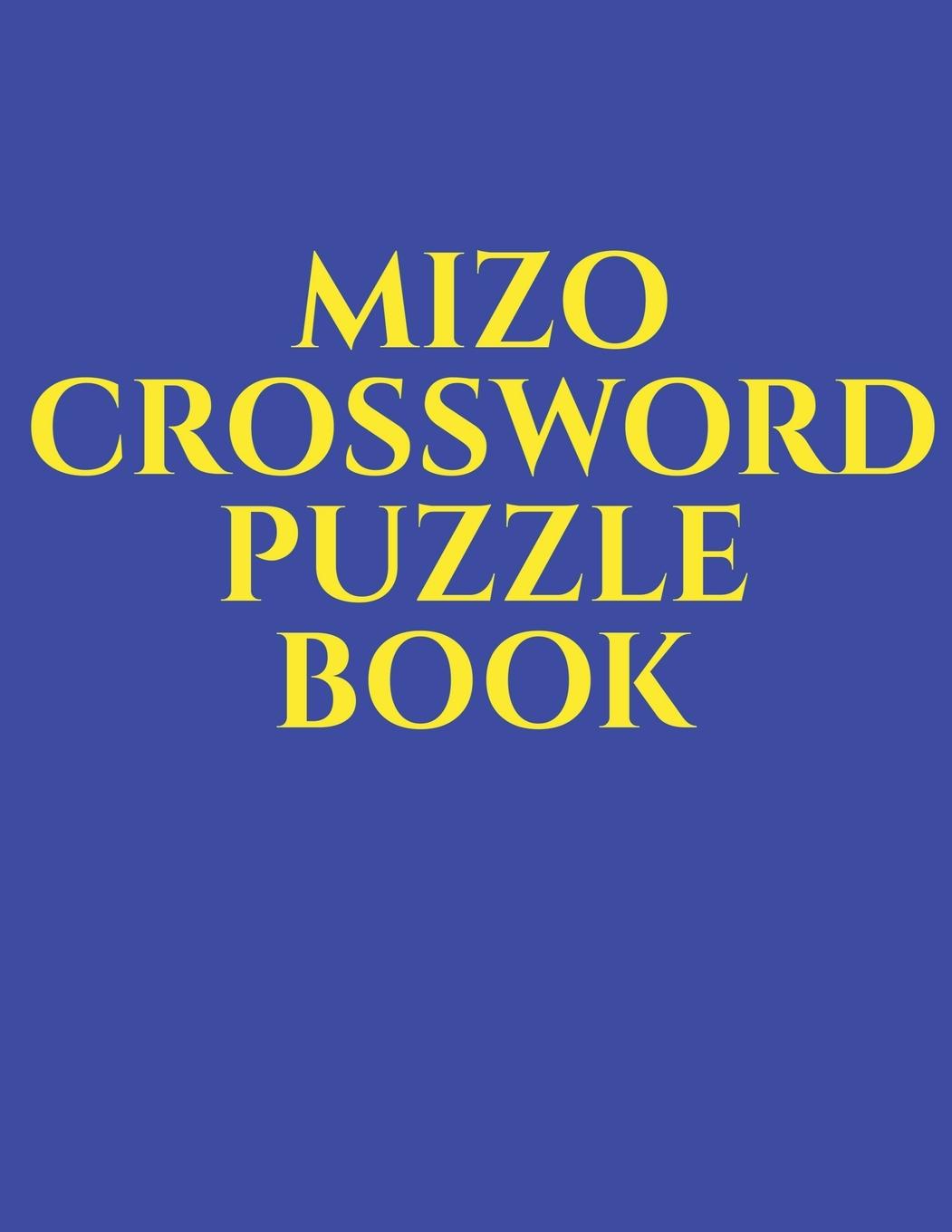 Vorderes Coverbild Mizo Crossword Puzzle Book