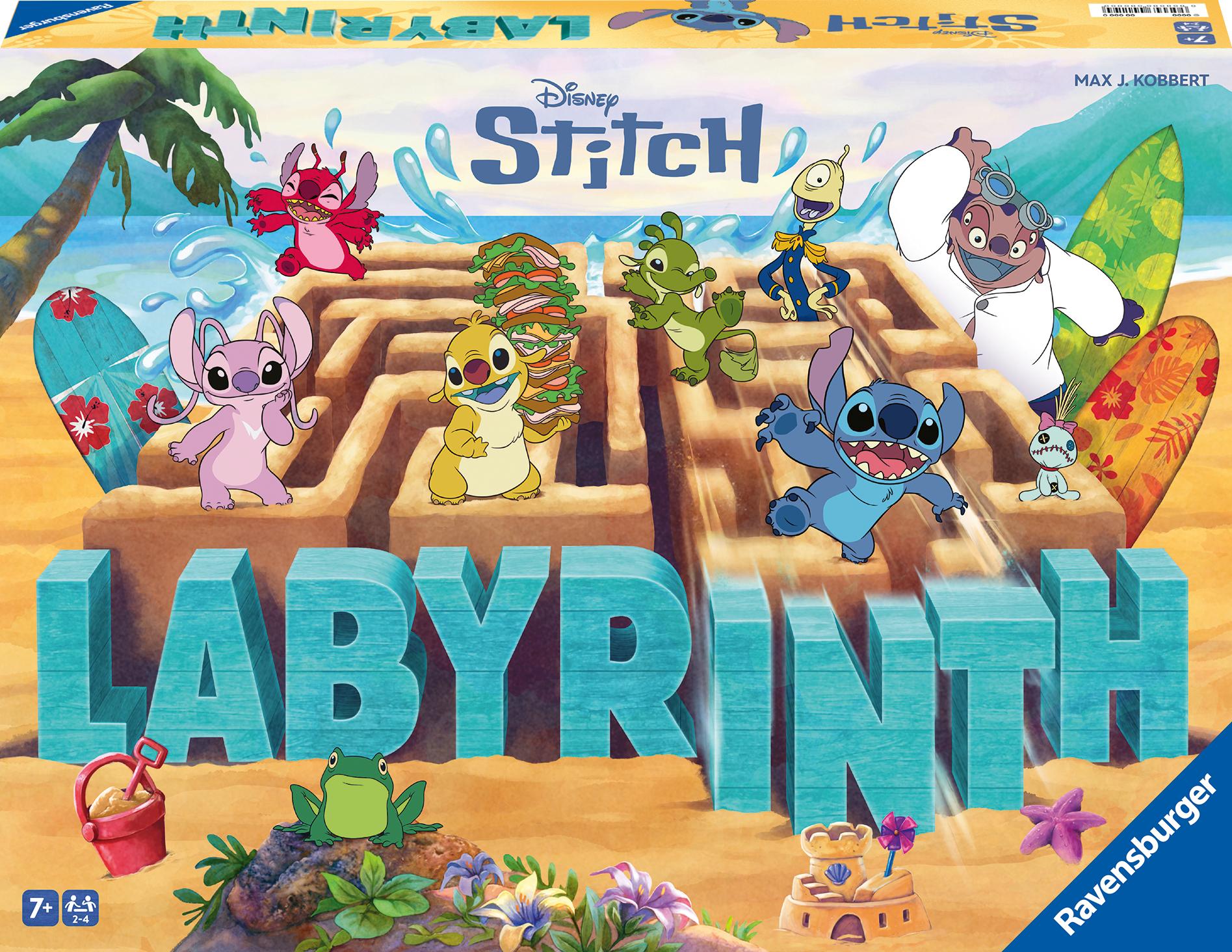 Vorderes Coverbild Stitch Labyrinth - Gesellschaftsspiel & Brettspiel ab 7 Jahre