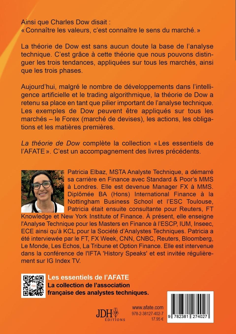 Rückseitencover La théorie de Dow