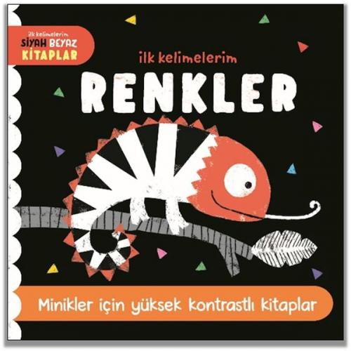 Vorderes Coverbild Ilk Kelimelerim Siyah Beyaz Kitaplar Renkler