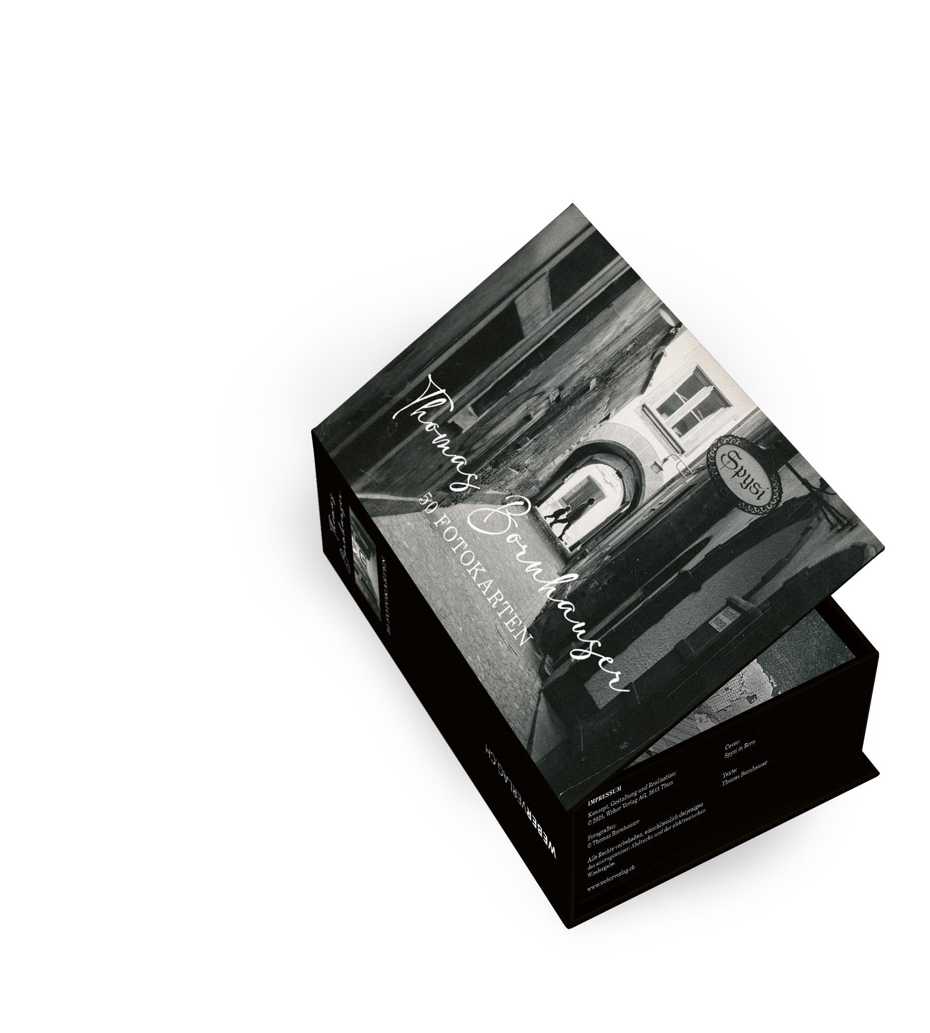 Vorderes Coverbild Thomas Bornhauser: 50 Fotokarten