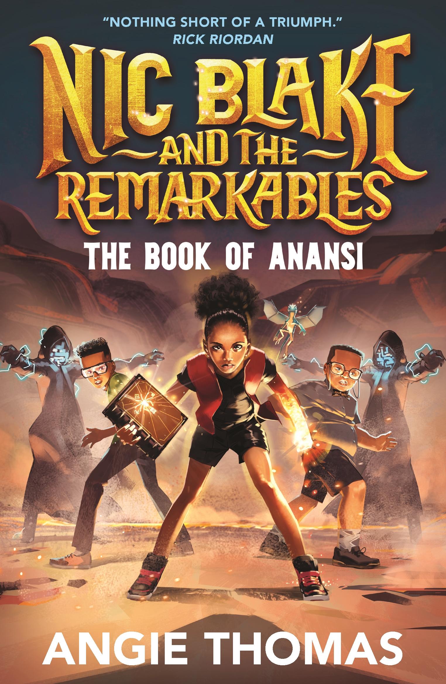 Vorderes Coverbild Nic Blake and the Remarkables: The Book of Anansi