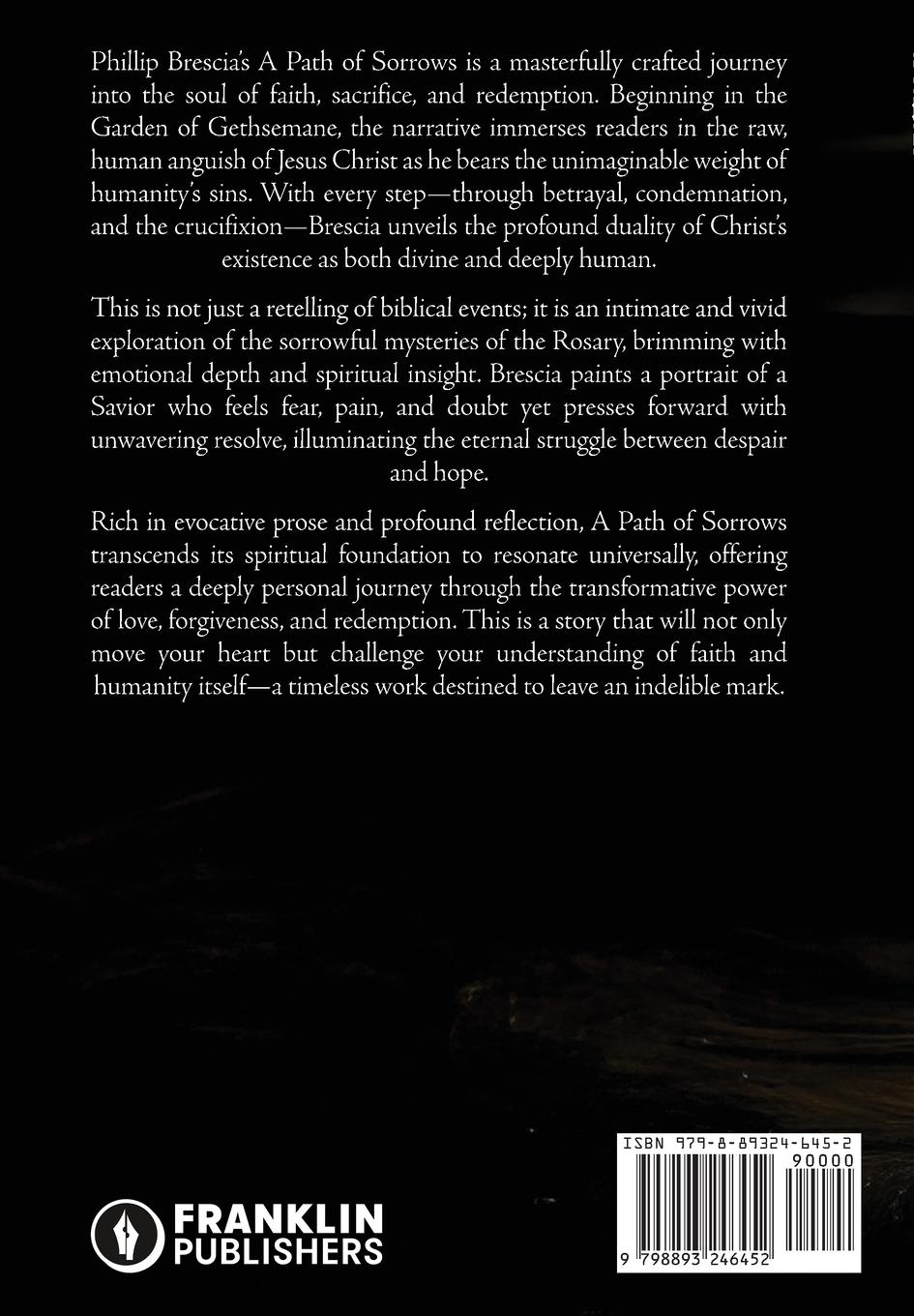 Rückseitencover A Path of Sorrows