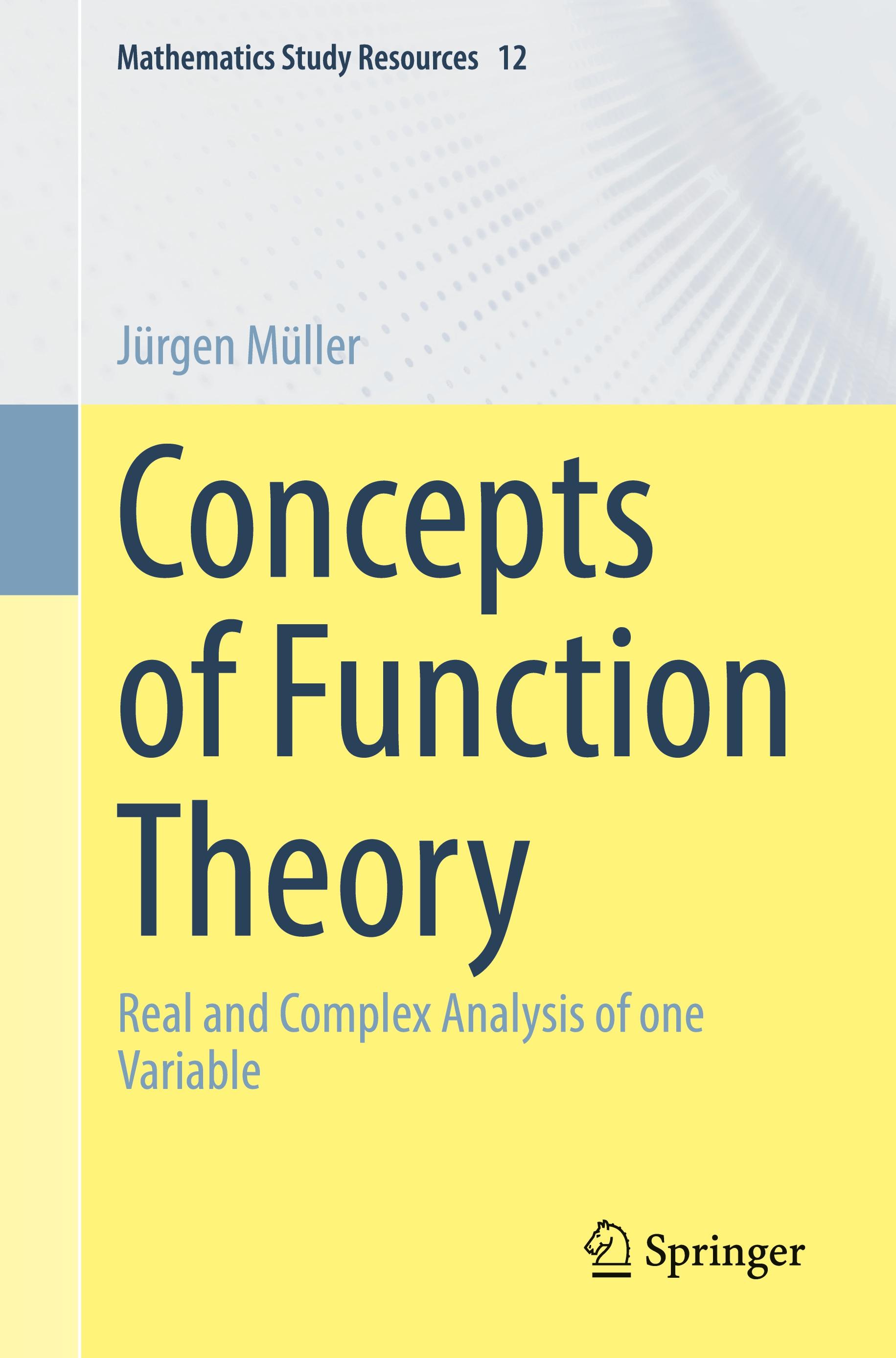 Vorderes Coverbild Concepts of Function Theory