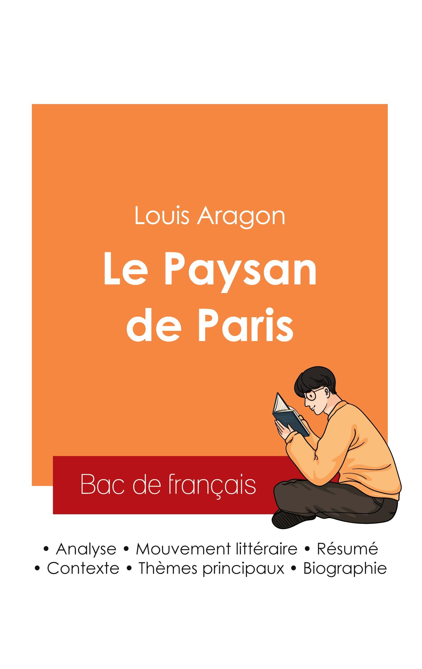 Vorderes Coverbild Réussir son Bac de français 2025 : Analyse du roman Le Paysan de Paris de Louis Aragon