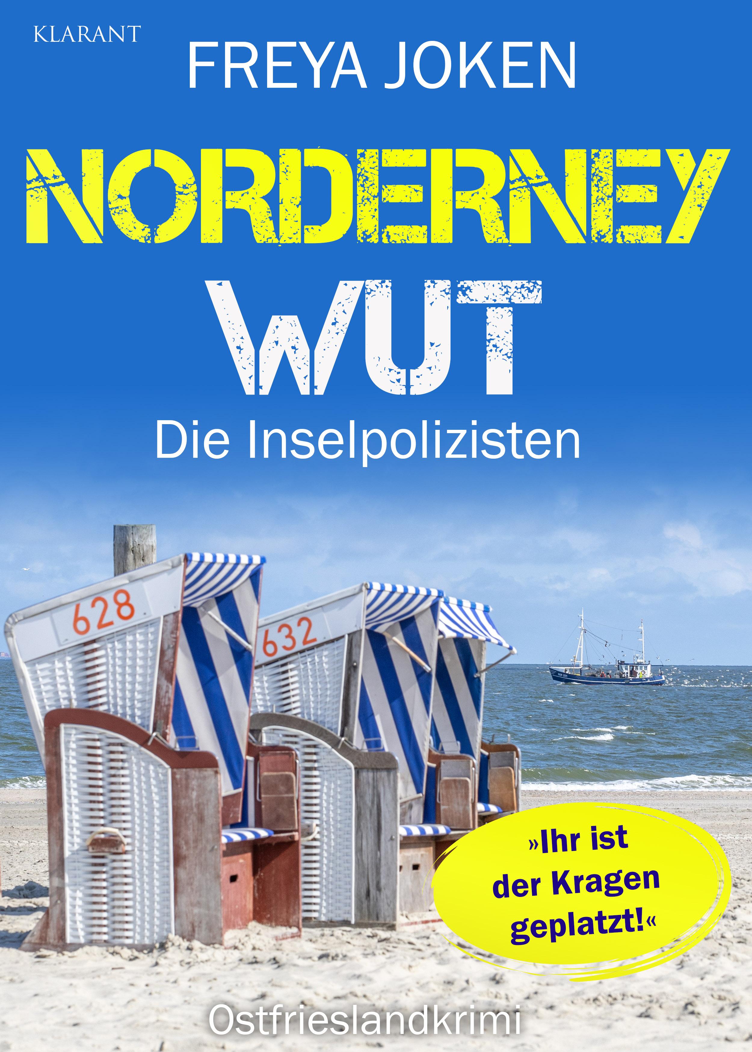 Vorderes Coverbild Norderney Wut. Ostfrieslandkrimi
