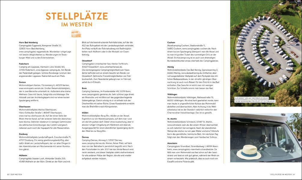 Beispielinhalt (Bild) Secret Places Deutschland mit dem Wohnmobil