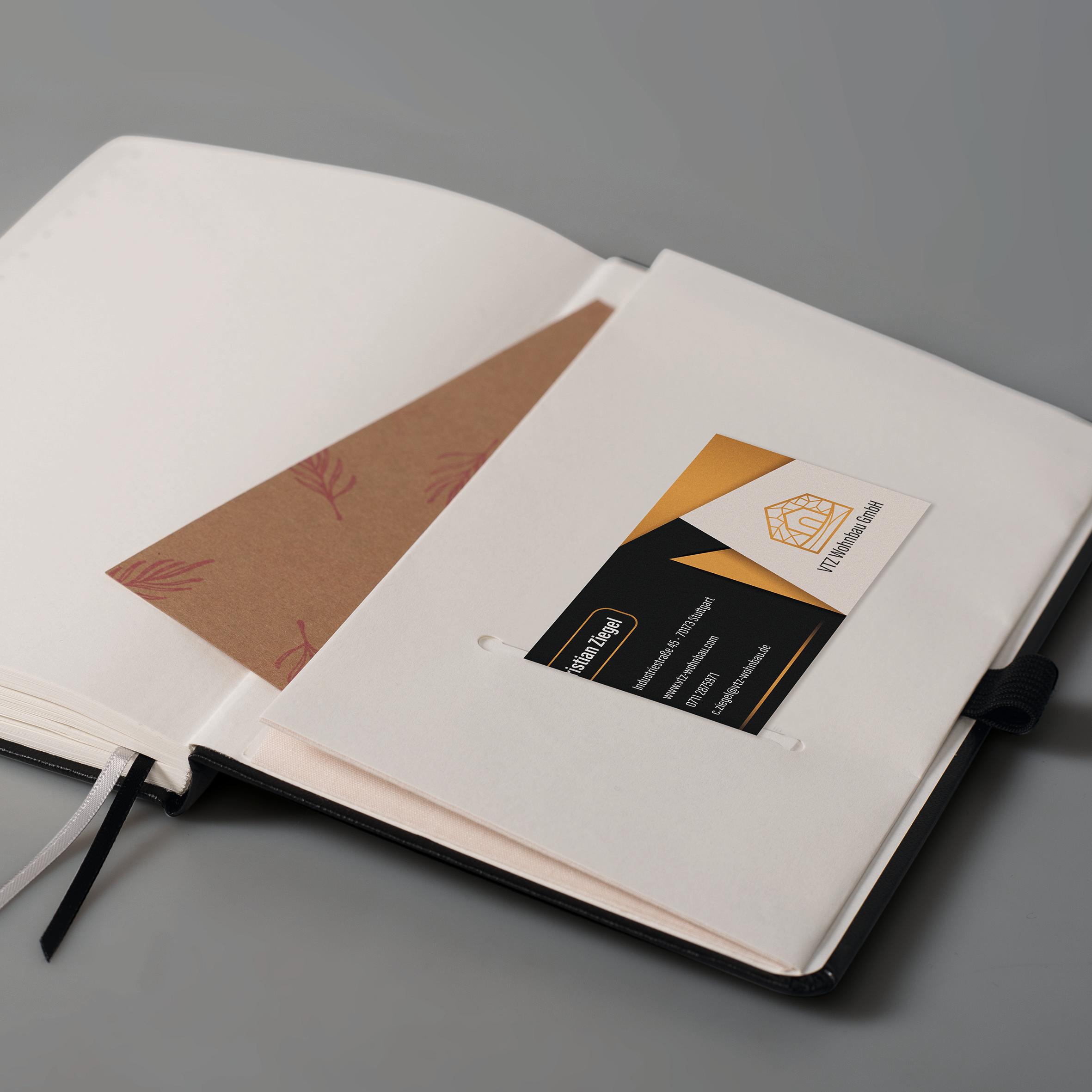 Beispielinhalt (Bild) BRUNNEN 1076466906 | Buchkalender Kompagnon Mod. 764 66 2026 | A5, Kunststoff, schwarz