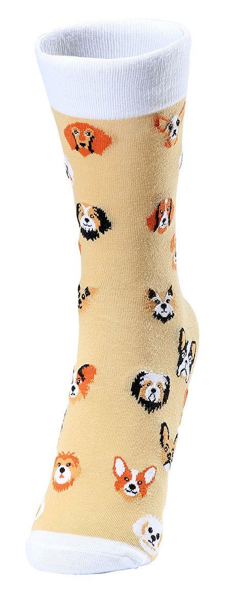 Beispielinhalt (Bild) Socken für Hundeliebhaber 'Ein Herz auf vier Pfoten'