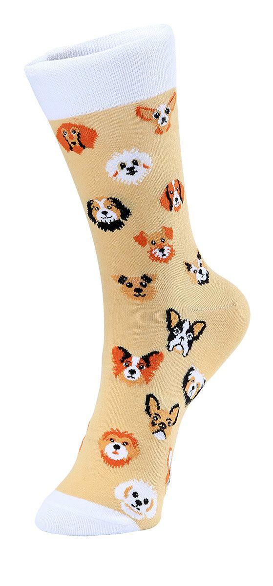 Beispielinhalt (Bild) Socken für Hundeliebhaber 'Ein Herz auf vier Pfoten'