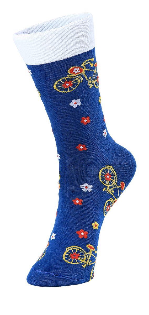 Beispielinhalt (Bild) Socken 'Fahrrad-Freude'