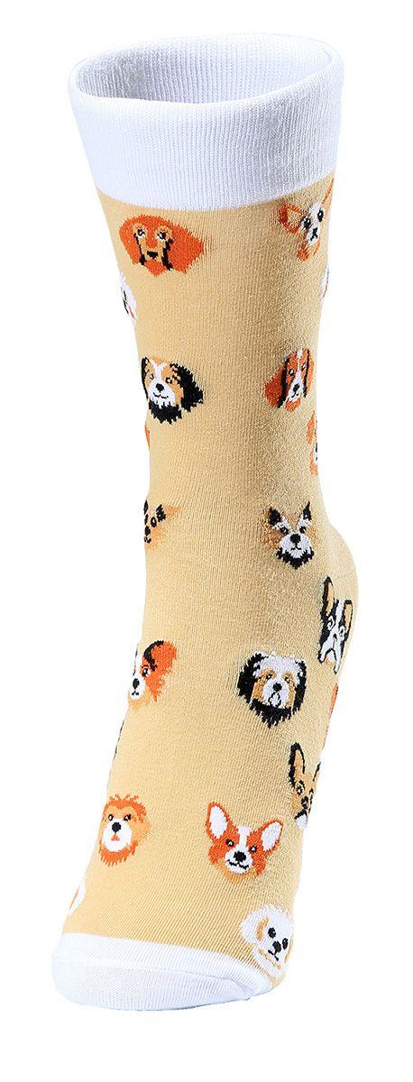 Beispielinhalt (Bild) Socken für Hundeliebhaber 'Ein Herz auf vier Pfoten'