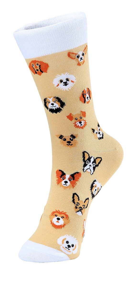 Beispielinhalt (Bild) Socken für Hundeliebhaber 'Ein Herz auf vier Pfoten'