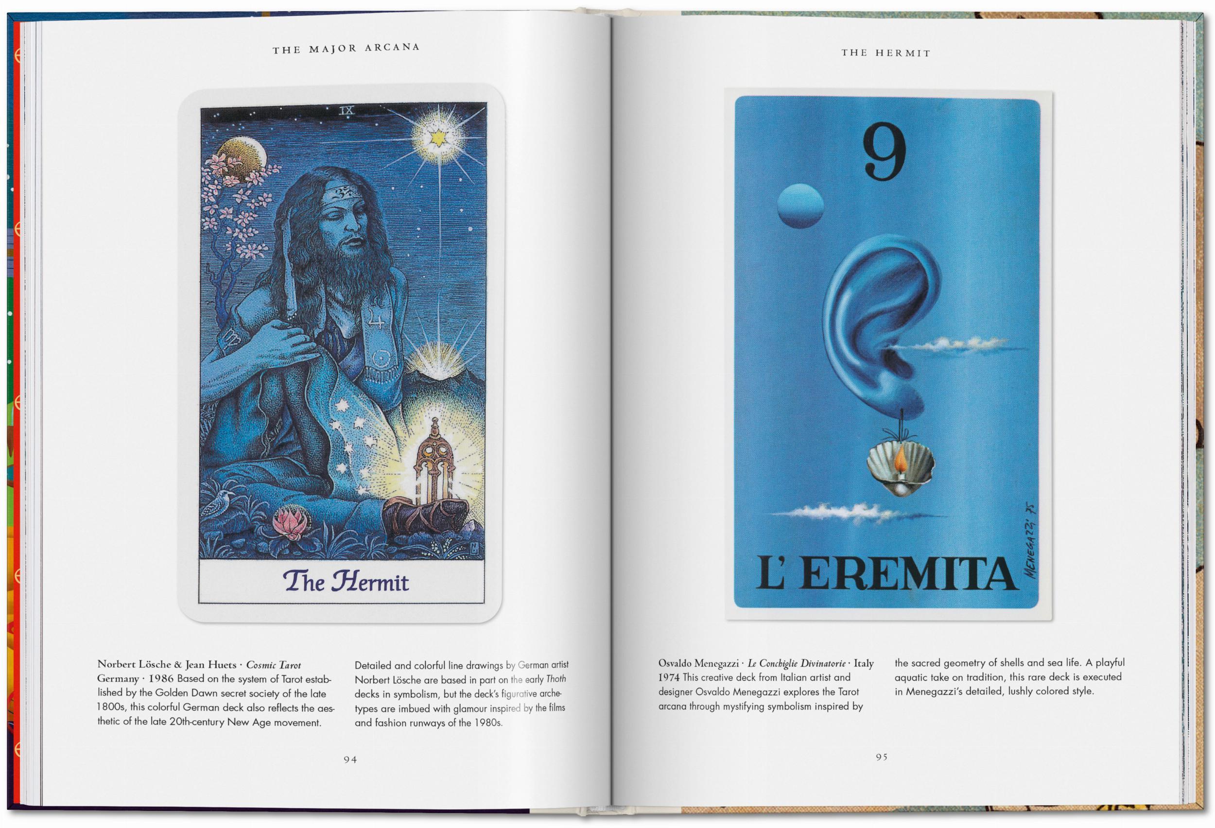 Beispielinhalt (Bild) Tarot. The Library of Esoterica