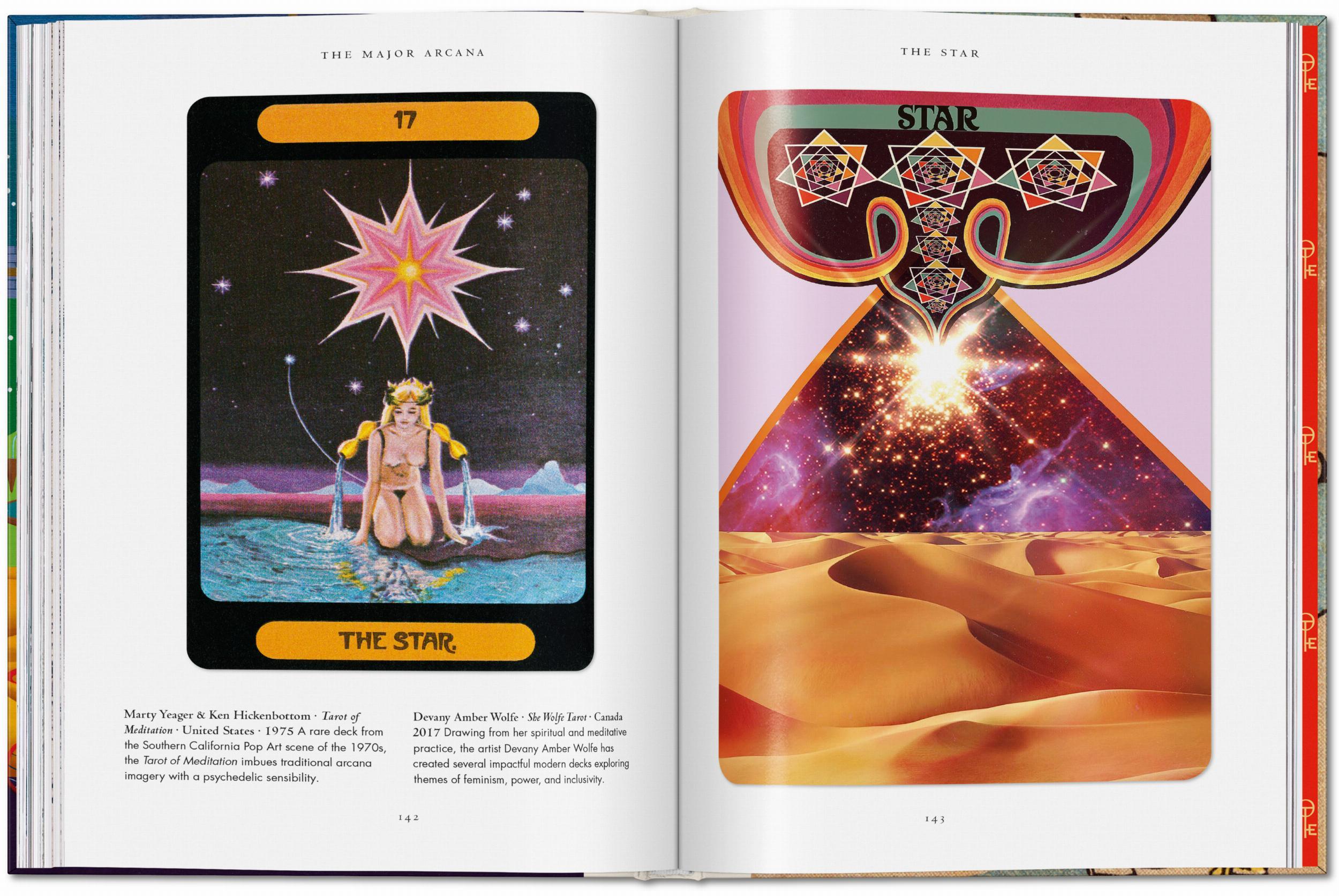 Beispielinhalt (Bild) Tarot. The Library of Esoterica