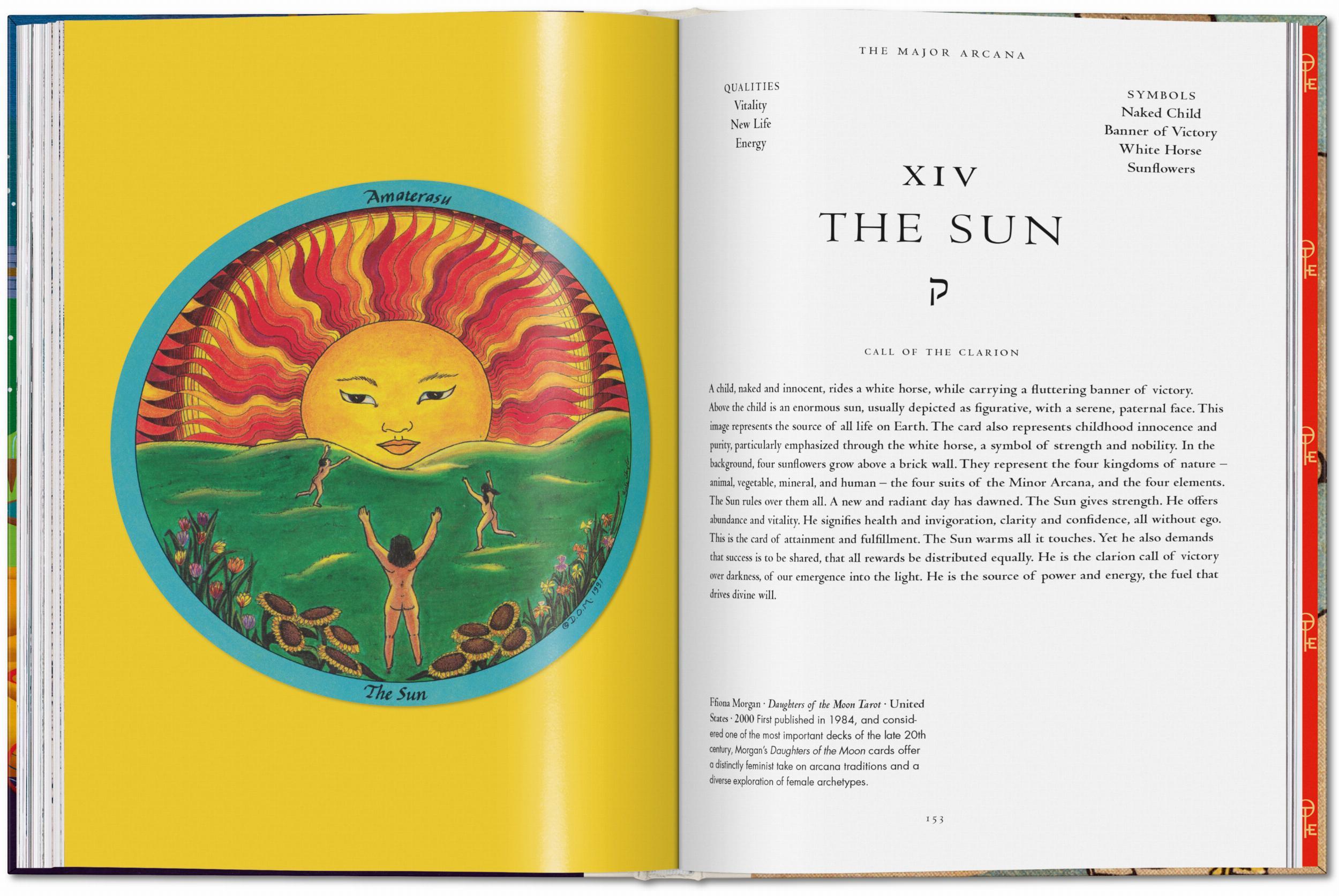 Beispielinhalt (Bild) Tarot. The Library of Esoterica