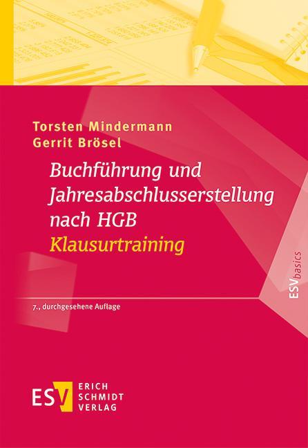 Vorderes Coverbild Buchführung und Jahresabschlusserstellung nach HGB - Klausurtraining