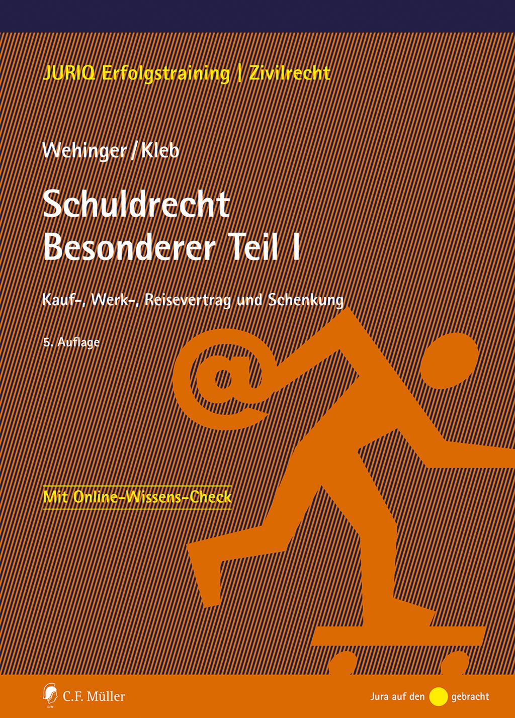 Vorderes Coverbild Schuldrecht Besonderer Teil I