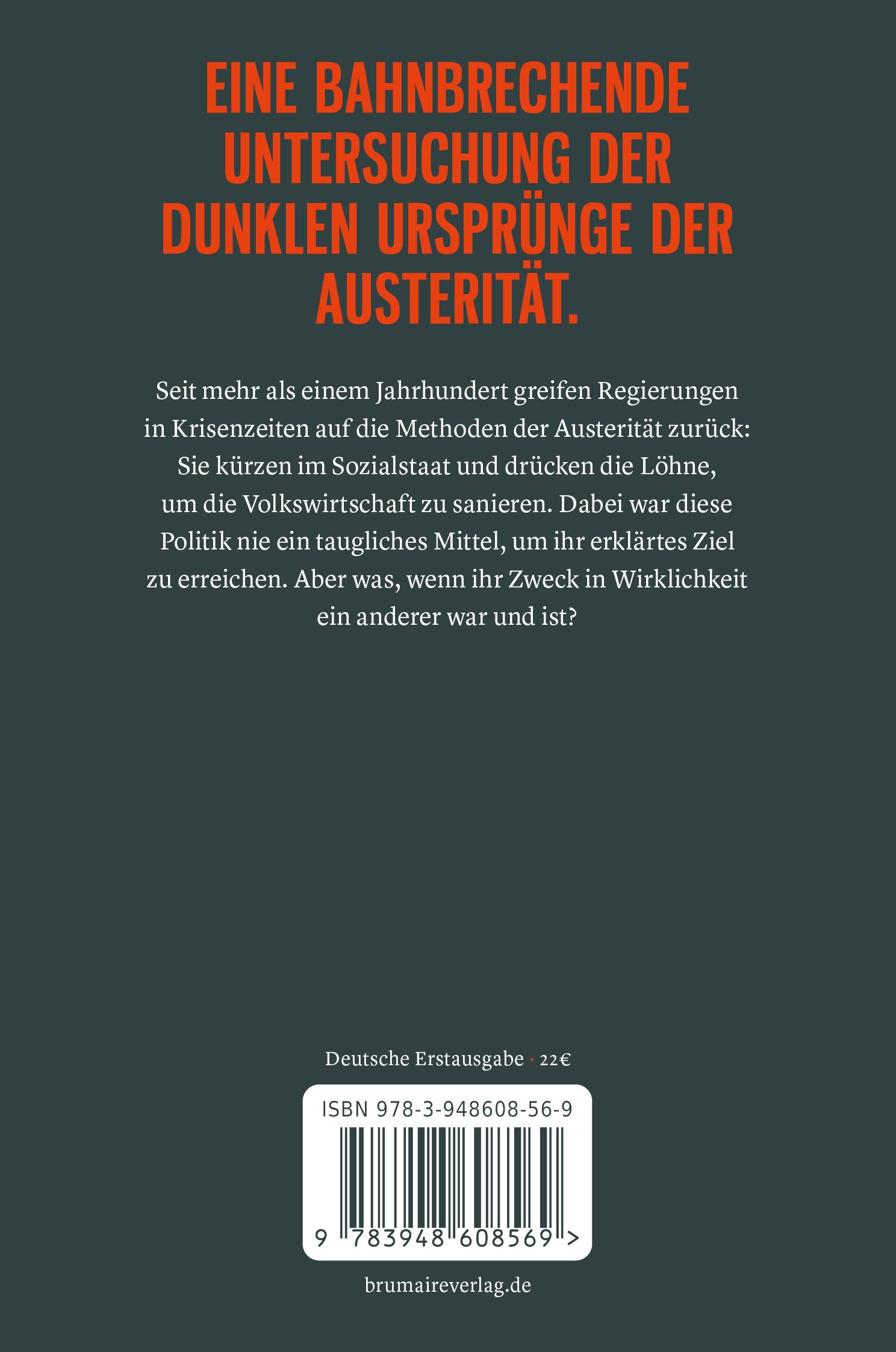 Rückseitencover Die Ordnung des Kapitals
