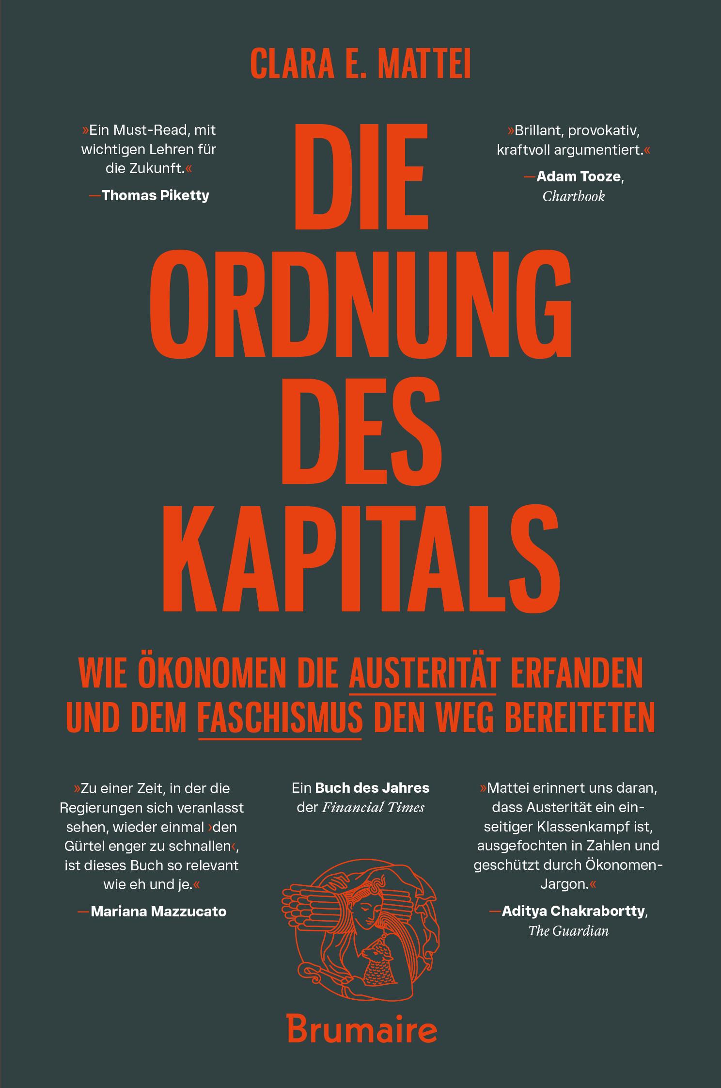 Vorderes Coverbild Die Ordnung des Kapitals