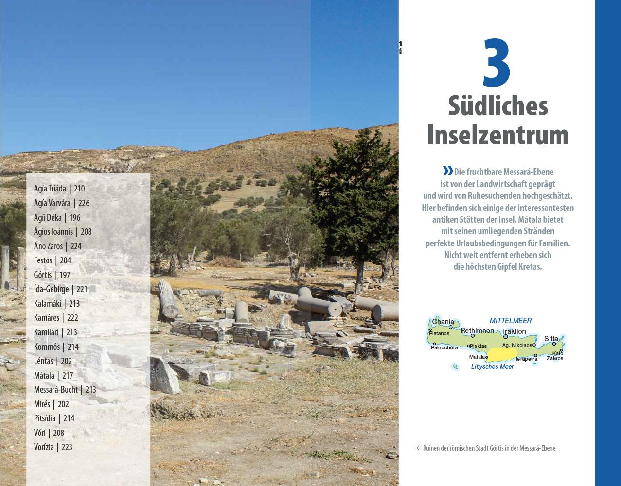 Beispielinhalt (Bild) Reise Know-How Reiseführer Kreta